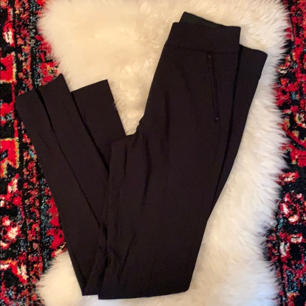 H&M black dressy leggings